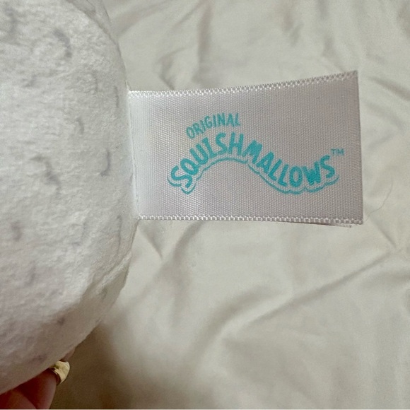 Squishmallows White and Gray Plush - Picture 3 of 3
